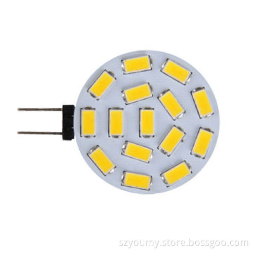 High Quality G4 15 5730 SMD LED Bulb, White 600LM, Wide Voltages 10-30V